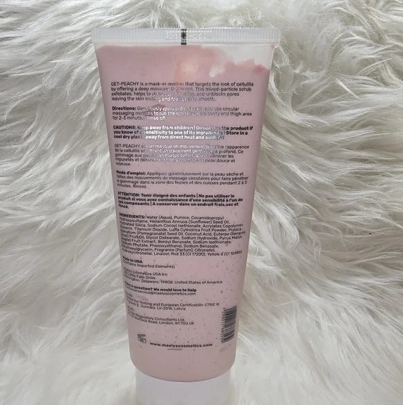 MAËLYS GET-PEACHY Booty Scrub – 5.0 oz / 150 mL - Picture 2 of 5